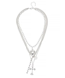 EVRIS | CROSS MOTIF 3連ネックレス(ネックレス)