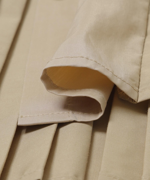 URBAN RESEARCH ROSSO（アーバンリサーチロッソ）の「ELENDEEK　PLEATS LAYERED SHIRTS（シャツ/ブラウス・レディース・O.WHT/BGE・Free）」の18枚目の写真