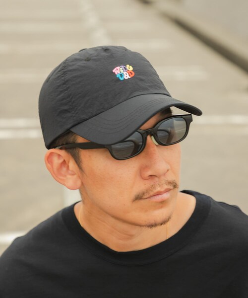 URBAN RESEARCH(アーバンリサーチ)の「Wide Dad GRAPHIC CAP WITH HATCH(キャップ・メンズ・NAVY/ORANGE/BLACK・Free)」の6枚目の写真