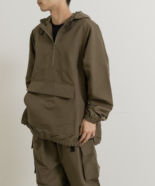THE GOODLAND MARKET（ザグッドランドマーケット）の「KEIMEN　Pull sksk Jacket（マウンテンパーカー・メンズ・Black/Khaki・M/L/XL）」の2枚目の写真
