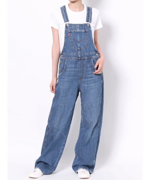 Ungrid（アングリッド）の「Levis LOOSE OVERALL（つなぎ/オールインワン・レディース・ブルー・S）」の3枚目の写真
