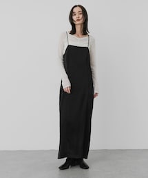 SENSE OF PLACE by URBAN RESEARCH | バックシャンサテンキャミワンピース(ワンピース)