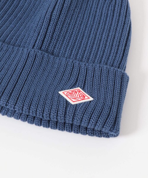 URBAN RESEARCH DOORS（アーバンリサーチドアーズ）の「DANTON　RIB KNIT CAP（ニットキャップ/ビーニー・メンズ・BLACK/CHARCOAL/DK.BLUE/YELLOW・Free）」の14枚目の写真