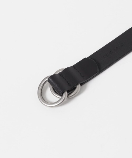 URBAN RESEARCH DOORS(アーバンリサーチドアーズ)の「YOKO SAKAMOTO RING BELT SLIM(ベルト・メンズ・BLK/SLV・One)」の6枚目の写真