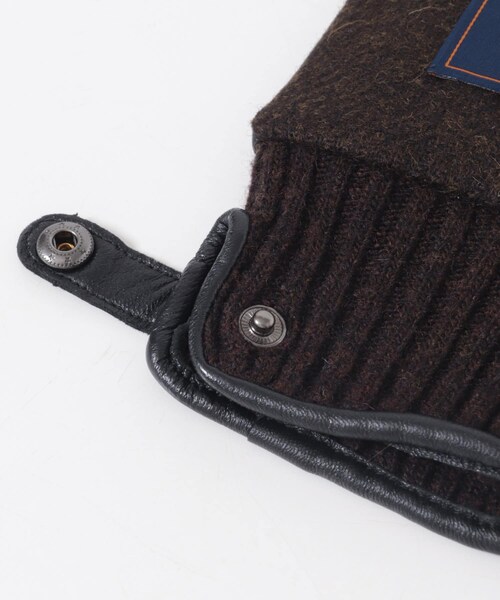 URBAN RESEARCH DOORS(アーバンリサーチドアーズ)の「MOONツイードレザーグローブ(ベルト・メンズ・CHARCOAL/NAVY/BEIGE/BROWN・-)」の18枚目の写真
