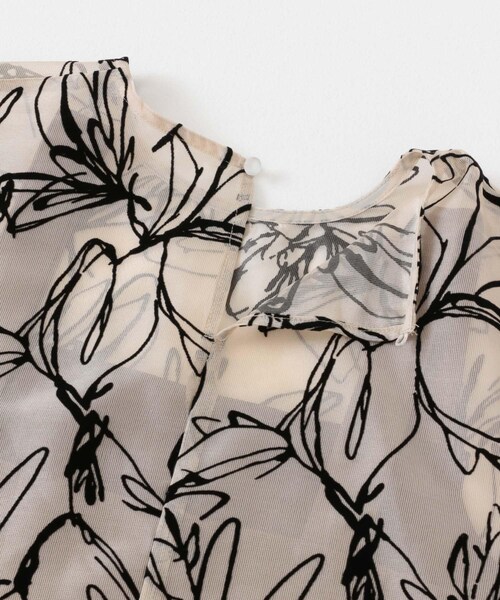 ITEMS URBANRESEARCH（アイテムズ アーバンリサーチ）の「チュールトップス×オールインワンセット（サロペット/オーバーオール・レディース・BLK/BEG・FREE）」の20枚目の写真