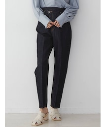 LAGUNAMOON | ウエストアシンメトリーデニムパンツ(デニムパンツ)