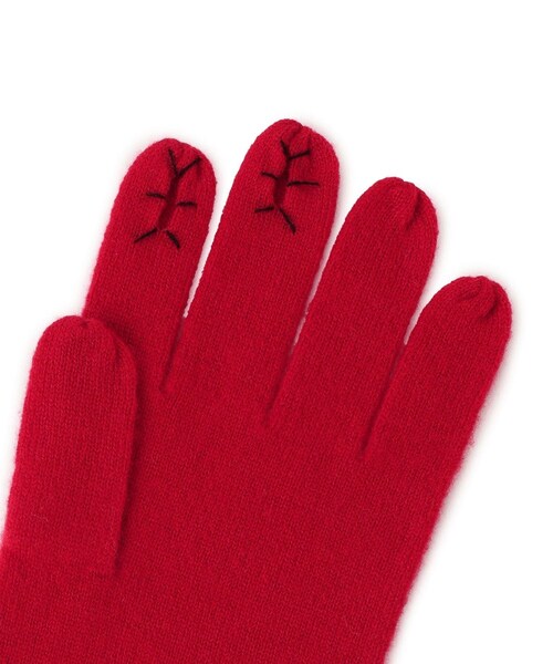 ADAM ET ROPE'(アダムエロペ)の「【J'aDoRe・一部店舗限定】【y YO(イーヨ)】grace long gloves / グローブ(手袋・レディース・グレー/キャメル/レッド・F)」の13枚目の写真