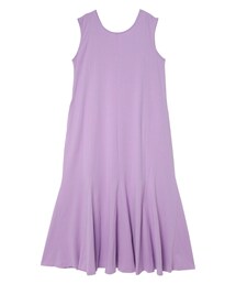 LAGUNAMOON | コットンマチフレアーマキシワンピース(ワンピース)