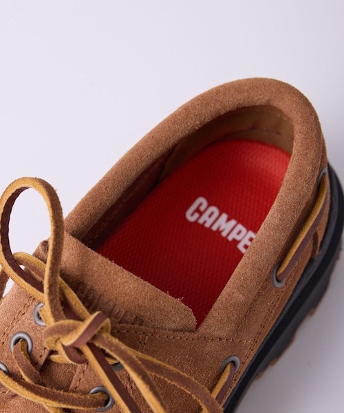 ADAM ET ROPE'（アダムエロペ）の「【CAMPER】Brutus+ BOAT SHOES WMNS（モカシン/デッキシューズ・レディース・キャメル・36/37/38/39）」の8枚目の写真