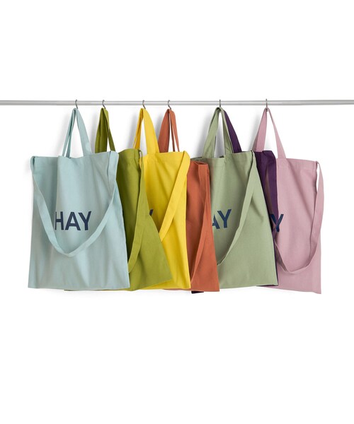 SENSE OF PLACE by URBAN RESEARCH(センスオブプレイスバイアーバンリサーチ)の「HAY Tote Bag(トートバッグ・メンズ・SAGE GREEN/MATCHA GR/ICY BLUE/DARK PLUM/LEMON/BLUSH PINK/B_ORANGE・One)」の11枚目の写真