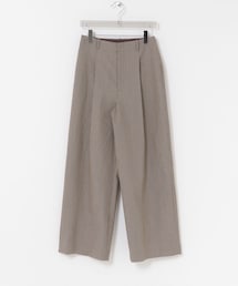 URBAN RESEARCH | ウールブレンドチェックワイドパンツ(その他パンツ)