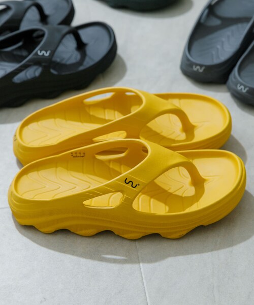 URBAN RESEARCH（アーバンリサーチ）の「DOUBLEU　RIVA（サンダル・メンズ・Black/Carbone/C Brown/DO Green/Yellow/Sodalite/Khaki・40/41/42）」の7枚目の写真