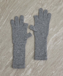 ADAM ET ROPE' | 【William Brunton(ウィリアム・ブラントン)】2PLY LONG RIB CUFF GLOVE OPEN THUMB(手袋)
