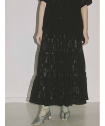 merry jenny | ROSEレースカットティアードスカート(スカート)