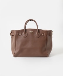 URBAN RESEARCH | YOUNG&OLSEN EMBOSSED LEATHER BELTED TOTE S(トートバッグ)
