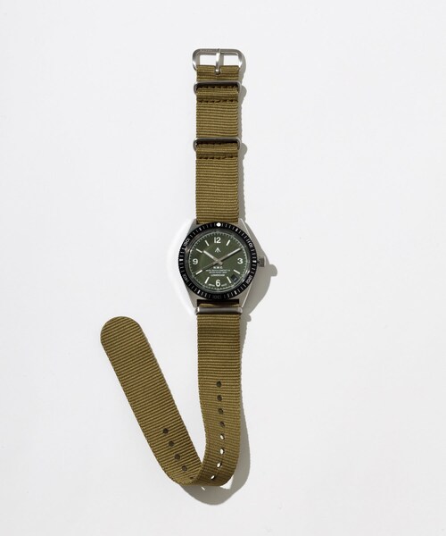 ADAM ET ROPE'（アダムエロペ）の「【TRAVEL COUTURE】NAVAL WATCH Produced by LOWERCASE（アナログ腕時計・メンズ・その他・F）」の2枚目の写真