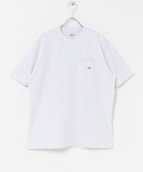 URBAN RESEARCH DOORS(アーバンリサーチドアーズ)の「DANTON POCKET T-SHIRTS(Tシャツ/カットソー・メンズ・WHITE/COAL GREY/H.WHITE/ORANGE/DEEP SAX・M/L/XL)」の11枚目の写真