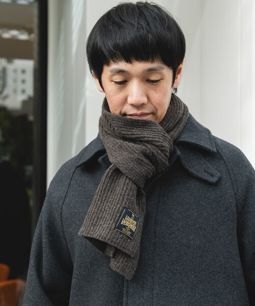 URBAN RESEARCH DOORS(アーバンリサーチドアーズ)の「ハミルトンマフラー(マフラー・メンズ・OFF WHITE/MIX BROWN/BLACK/SAGE GREEN・-)」の20枚目の写真