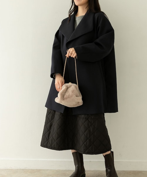 RODE SKO（ロデスコ）の「Anita Bilardi　ミニショルダーバッグ（ショルダーバッグ・レディース・P.BEIGE/GREEN・FREE）」の11枚目の写真