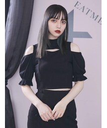 EATME | 2WAYショートリブTOP（セットアップ可能）(Tシャツ/カットソー)
