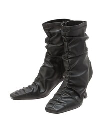 RESEXXY | ギャザーデザインショートブーツ(ブーツ)