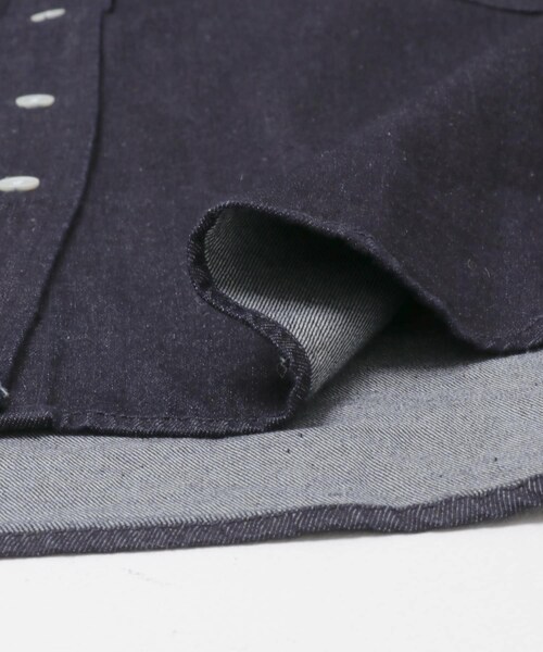 URBAN RESEARCH ROSSO（アーバンリサーチロッソ）の「『WEB限定』デニムオーバーシャツ（シャツ/ブラウス・レディース・INDIGO/FOG PINK・Free）」の14枚目の写真