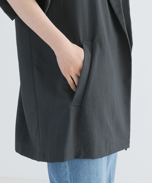 URBAN RESEARCH（アーバンリサーチ）の「ハーフスリーブジャケット（テーラードジャケット・レディース・CHARCOAL/IVORY・FREE）」の17枚目の写真