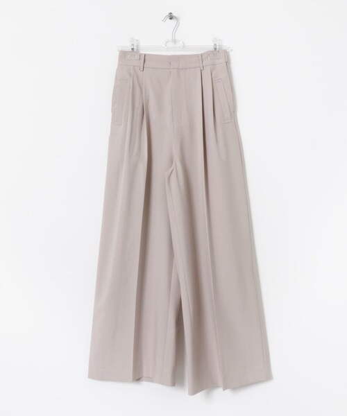 LAATO（ラート）の「straight wide tack pants（その他パンツ・レディース・ミスト/ウォーター・S/M）」の5枚目の写真