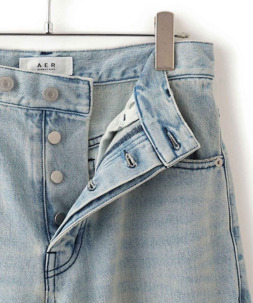 ADAM ET ROPE'（アダムエロペ）の「【WEB限定】ワイドストレートデニムパンツ（デニムパンツ・レディース・サックス・34/36/38）」の17枚目の写真
