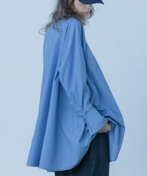 KBF | WIDEフレアミニシャツワンピース(ワンピース)