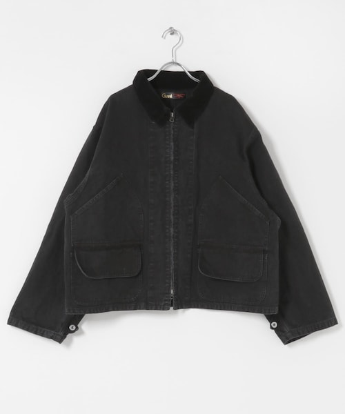URBAN RESEARCH（アーバンリサーチ）の「Gurank　CH LOGGER JACKET（ブルゾン・メンズ・BLK・3/4）」の2枚目の写真