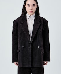 2WAY CORDUROY W JACKET UNISEX (SETUP対応)