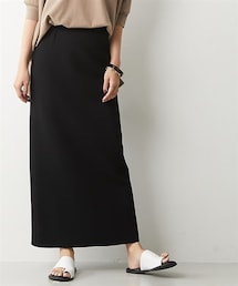 CHIC STYLE | 大きいサイズ ニットロングタイトスカート シックスタイル(スカート)