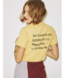 jouetie | エンブロイダリーロゴフィット Tシャツ(Tシャツ/カットソー)