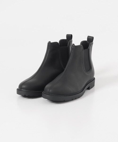 URBAN RESEARCH DOORS（アーバンリサーチドアーズ）の「サイドゴアレインブーツ（レインシューズ・レディース・MATT BLACK/BLK×IVO・36/37/38）」の7枚目の写真