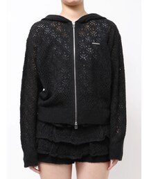 EMODA | シアーニットフーディ(パーカー)