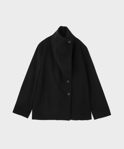 ROPE'(ロペ)の「【WEB限定】【moi salon et rope別注】プレミアムカシミヤ ショートコート(その他アウター・レディース・ブラック/キャメル・36/38/40)」の5枚目の写真