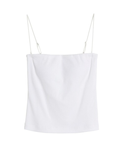 ELENDEEK（エレンディーク）の「BARE PAD CAMI（キャミソール・レディース・オフホワイト/グレー/ブラック/シルバー・F）」の3枚目の写真