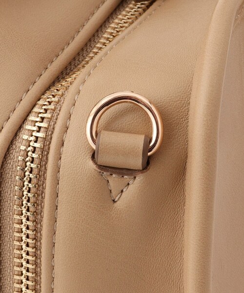 ROPE' PICNIC（ロペピクニック）の「ワイドスクエアボストンバッグ/2WAY（ボストンバッグ・レディース・ブラック/キナリ/ブラウン/ベージュ系・F）」の11枚目の写真