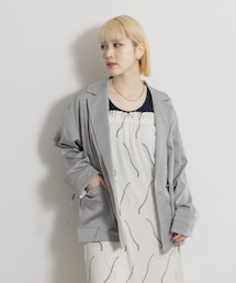 THE GOODLAND MARKET | cwtch　DRAWSTRING  LIGHT JACKET(その他アウター)