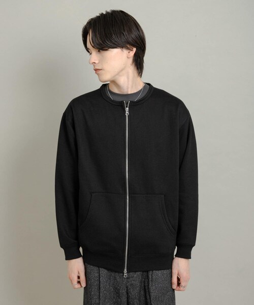SENSE OF PLACE by URBAN RESEARCH(センスオブプレイスバイアーバンリサーチ)の「ウラキモウクルーネックジップスウェット(スウェット・メンズ・BLACK/GRAY/IVORY・M/L)」の22枚目の写真