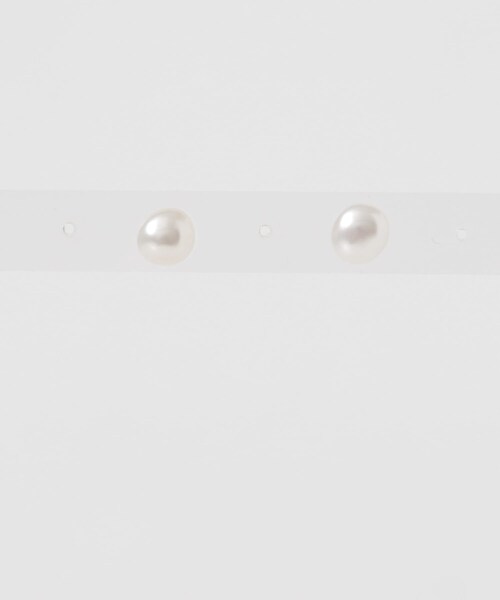 かぐれ（カグレ）の「Toile　2 PEARL PIERCE（ピアス（両耳用）・レディース・WH・Free）」の4枚目の写真