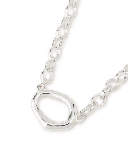 VIS(ビス)の「リングトップチェーンネックレス(ネックレス・レディース・ゴールド/シルバー・F)」の13枚目の写真