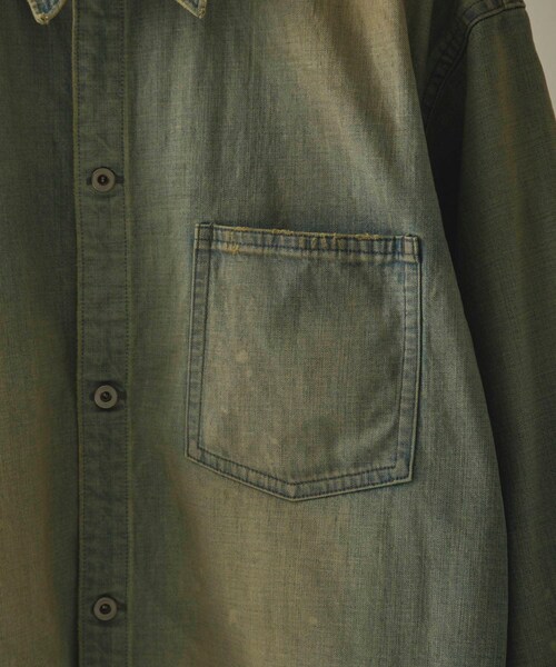 URBAN RESEARCH（アーバンリサーチ）の「A PRESSE　Vintage US Navy Denim Jacket（デニムジャケット・メンズ・BLEACH・2/3/4/5）」の4枚目の写真