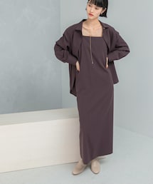 URBAN RESEARCH ROSSO WOMEN | イージケアウーステッドキャミワンピース(ワンピース)