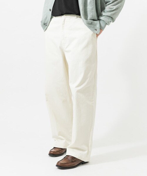 URBAN RESEARCH(アーバンリサーチ)の「CINCH BACK CHINO PANTS(チノパンツ・メンズ・ECRU/BLACK・M/L)」の5枚目の写真