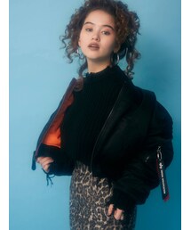 Alpha Industries | 【ALPHA×EMODA】ドロップショルダーMA-1(MA-1)