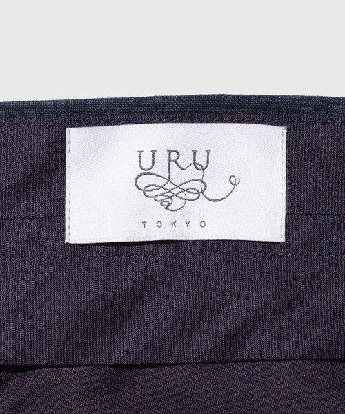 ADAM ET ROPE'(アダムエロペ)の「【URU/ウル】1 TUCK PANTS(その他パンツ・メンズ・ライトグレー/ネイビー・1/2)」の12枚目の写真