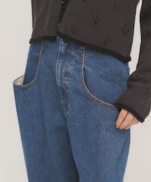 KBF | 『3サイズ展開』BIGポケットデザインデニム(デニムパンツ)